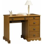 Bureau junior pin miel de style anglais - marron Bureau junior pin miel de style anglais - marron