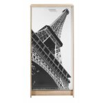 Meuble  chaussures chne 7 tablettes 21 paires - coloris: tour eiffel 750 751