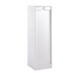 Beaux meubles pas chers - classeur à rideau bois 140 cm blanc - maxiburo Beaux meubles pas chers - classeur à rideau bois 140 cm blanc - maxiburo