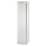 Beaux meubles pas chers - classeur à rideau bois 170 cm blanc - maxiburo Beaux meubles pas chers - classeur à rideau bois 170 cm blanc - maxiburo