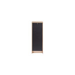 Beaux meubles pas chers - classeur à rideau h103 cm chêne et noir Beaux meubles pas chers - classeur à rideau h103 cm chêne et noir