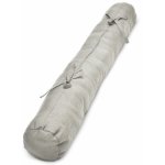 Beautissu - boudin de porte viento 90cm gris clair, Ø10x90x10x10cm Beautissu - boudin de porte viento 90cm gris clair, Ø10x90x10x10cm