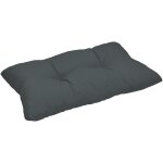 Coussin lounge xluna graphite, 60x40x12 cm - beautissu