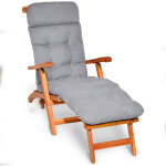 Matelas coussin pour bain de soleil flair dc gris clair - beautissu