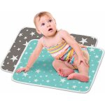 B�b� imperm�able matelas � langer, lavable matelas tapis �cologique cotton pour voyage, coton en �tanche ...