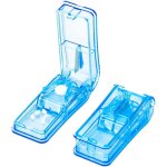 Bebusingoto 2 pieces coupe - comprimés, diviseur de pilules avec lame pour pilules et comprimés coupés ... Bebusingoto 2 pieces coupe - comprimés, diviseur de pilules avec lame pour pilules et comprimés coupés ...