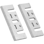 Bebusingoto 2pcs 3 - 1 / 4 inch tooling lames de raboteuse lame de rechange pour raboteuse �lectrique ...