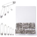 Bebusingoto 300 pices, pingles de sret de diffrentes tailles, pingles  vtements, fournitures ...