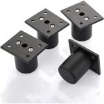 Bebusingoto 4pcs pieds de meuble réglables pieds de lit rehausseurs de meubles pieds en alliage d'aluminium ... Bebusingoto 4pcs pieds de meuble réglables pieds de lit rehausseurs de meubles pieds en alliage d'aluminium ...