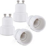 Bebusingoto 4x adaptateur de douille - convertisseur douilles gu10 vers e14 - adaptateur de support de ...