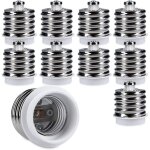 Bebusingoto adaptateur de douille 10x - convertisseur de douille 10x e40 à e27 - adaptateur de support ... Bebusingoto adaptateur de douille 10x - convertisseur de douille 10x e40 à e27 - adaptateur de support ...