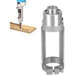 Bebusingoto adaptateur de foret � trou carr�, forets carr�s pour le du bois - adaptateur d'embout de ...