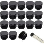 Bebusingoto bouchon de chaise 16mm 18 pi�ces embout pour chaise bouchon en plastique rond embout bouchons ...