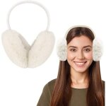 Bebusingoto cache - oreilles d'hiver blanc cache - oreilles oreilles protection chaude dames pliable ... Bebusingoto cache - oreilles d'hiver blanc cache - oreilles oreilles protection chaude dames pliable ...