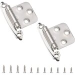 Bebusingoto charni�res de porte, 1 paire de charni�res pour armoires, placards, portes de garde - robe ...