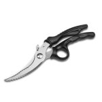 Bebusingoto ciseaux de cuisine en acier inoxydable pour la volaille et les l�gumes, poign�e en plastique ...