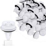 Bebusingoto clip de retenue de garniture de porte, 50 pi�ces, fixation de pare - chocs, rivet pour bmw ...