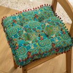 Bebusingoto coussin de sol coussin chaise style boho, jardin coussin sol tatami pour yoga m�ditation ...