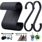Bebusingoto crochets en s pour porte - serviettes, paquet de 14 crochets en s en aluminium, avec les ... Bebusingoto crochets en s pour porte - serviettes, paquet de 14 crochets en s en aluminium, avec les ...
