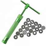 Bebusingoto extrudeuse d'argile, extrudeuse de fondant avec 20 disques, extrudeuse de pâte à sucre, ensemble ... Bebusingoto extrudeuse d'argile, extrudeuse de fondant avec 20 disques, extrudeuse de pâte à sucre, ensemble ...