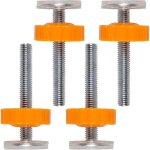 Bebusingoto fixations murales de rechange pour portail d'escalier, paquet de 4, barrires pour bb  ...