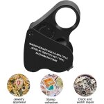 Bebusingoto loupe de bijoutier éclairée 30x 60x, loupe de bijoux pliable avec lumière led brillante pour ... Bebusingoto loupe de bijoutier éclairée 30x 60x, loupe de bijoux pliable avec lumière led brillante pour ...