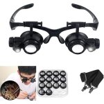 Bebusingoto loupe avec lumière led?loupe de bijoutier loupe de réparation de montre avec 8 lentilles ... Bebusingoto loupe avec lumière led?loupe de bijoutier loupe de réparation de montre avec 8 lentilles ...