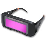 Bebusingoto lunettes de soudure masque?pour protection yeux de soudage auto - assombrissantes Bebusingoto lunettes de soudure masque?pour protection yeux de soudage auto - assombrissantes