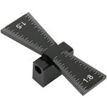 Bebusingoto marqueur � queue d'aronde, 1: 5 1: 8 gabarit en queue d'aronde de travail du bois, jauge ...