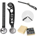 Bebusingoto outil de dessin multifonction, dessin polyvalent, r�gle magn�tique incurv�e, rapporteur, ...