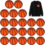 Bebusingoto patchs brodés de basket - ball, 20 pièces, à repasser et à coudre, badges appliqués pour ... Bebusingoto patchs brodés de basket - ball, 20 pièces, à repasser et à coudre, badges appliqués pour ...