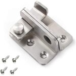 Bebusingoto porte cadenas petite antivol loquet, acier inoxydable cadenas verrou à bascule verrous de ... Bebusingoto porte cadenas petite antivol loquet, acier inoxydable cadenas verrou à bascule verrous de ...