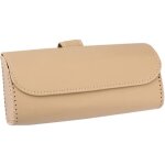 Bebusingoto porte - lunettes pour pare - soleil de voiture, accessoires automobiles(beige)