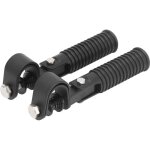 Bebusingoto repose - pieds de moto support de repose - pieds de pince, 7 - 1 / 2 pouces en caoutchouc ...