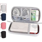 Bebusingoto sac d'accessoires électroniques, organisateur universel de support de cordon de câble / boîtier ... Bebusingoto sac d'accessoires électroniques, organisateur universel de support de cordon de câble / boîtier ...