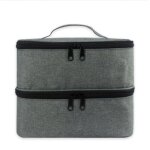 Bebusingoto sac de rangement pour vernis  ongles en nylon, sac  main portable, organisateur pour cosmtiques ...