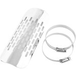 Bebusingoto silencieux d'�chappement silencieux d'�chappement tuyau d'�chappement de moto bouclier thermique ...