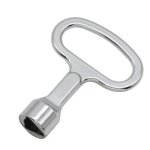 Bebusingoto triangle poubelle cl� poubelle triangulaire clef triangle � douille en m�tal pour compteur ...