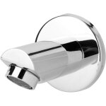 Bec de baignoire en cuivre g1 / 2  pour robinetterie encastr�e ? d�verseur silencieux et �l�gant