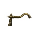 Bec de robinet de rechange bronz vieux laiton