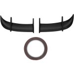 Becquet de coffre arri�re de voiture en fiber de carbone, 2 pi�ces, style ak, r�duction de la pression ...