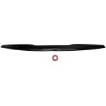 Becquet de coffre de toit arri�re en caoutchouc noir brillant anti - uv universel pour voiture