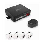 Radar de recul - capteurs blancs - buzzer - re002a / 4 - b - beeper Radar de recul - capteurs blancs - buzzer - re002a / 4 - b - beeper