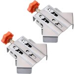 Lot de 2 tendeurs d'angle en acier inoxydable  90 degrs - avec pin swing - poigne unique - pour le ...