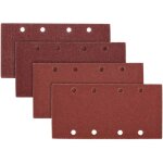 25x papier de verre - abrasif ponceuse vibrante - feuilles abrasives collantes avec crochet et scratch ...