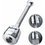 Elle - 360 degrs arateur de robinet pivotant tte de robinet de cuisine 2 modes rglable douche tte ...