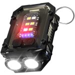 Beijiyi - mini lampe de poche led ultra puissante 900l rechargeable usb c, edc petite lampe torche 8 ...