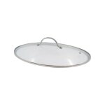 Beka - couvercle ovale verre poele poisson Beka - couvercle ovale verre poele poisson