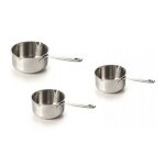 Beka - série de 3 casseroles inox 16 / 18 / 20cm 15026974 Beka - série de 3 casseroles inox 16 / 18 / 20cm 15026974