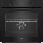 Beko - four intgrable multifonction 72l 60cm pyrolyse noir bbis17301bmp